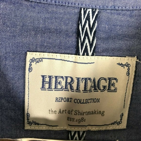 HERITAGE REPORT COLLECTION Long Sleeve Shirt- 2XL - Picture 6 of 9